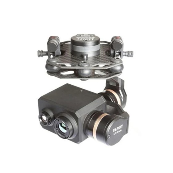 Tarot TL3T21 3-Axis Gimbal Camera 640 Thermal Imaging Camera & Visible Light Camera for RC Drone Power Inspection and Fire Fight